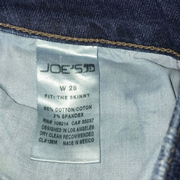 Joe’s Jeans The Skinny Distressed Denim Jeans - Picture 4 of 7